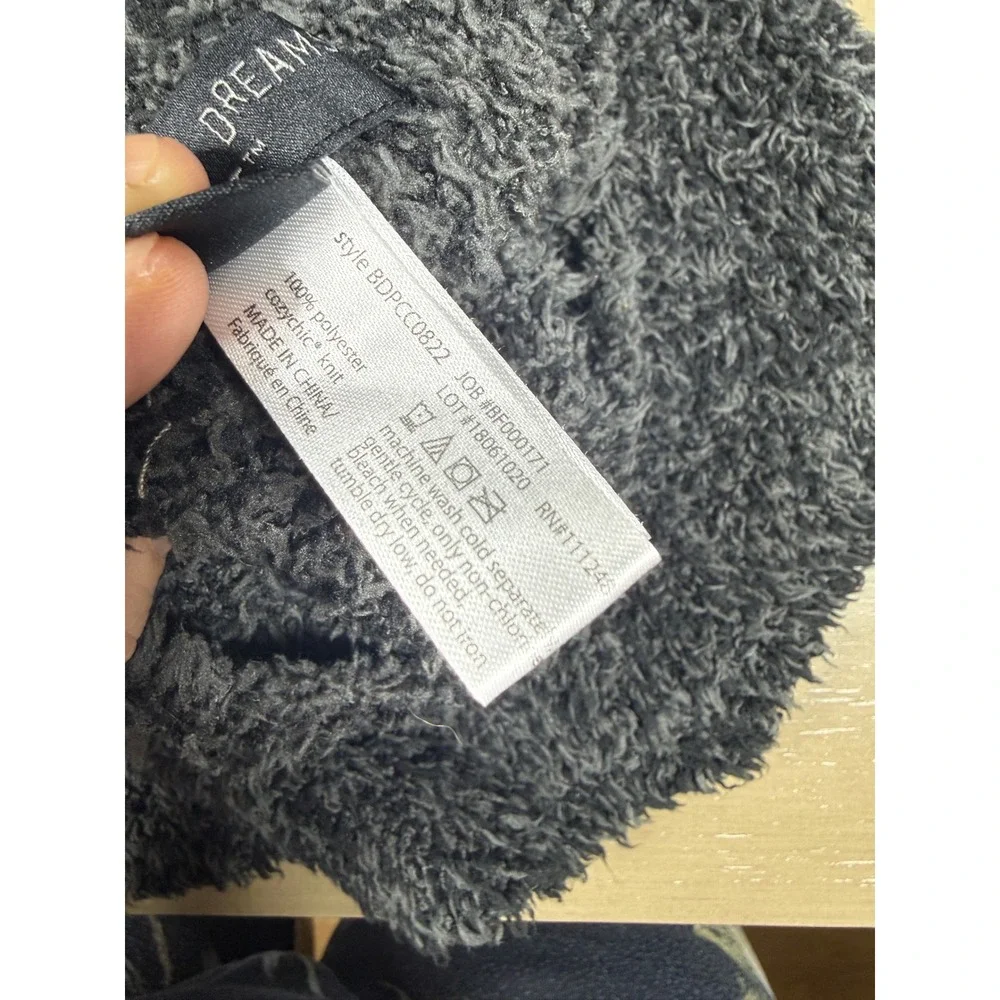 Barefoot Dreams Pet Sweater Large Carbon‎ Gray CozyChic Fuzzy Knit Dog Vest